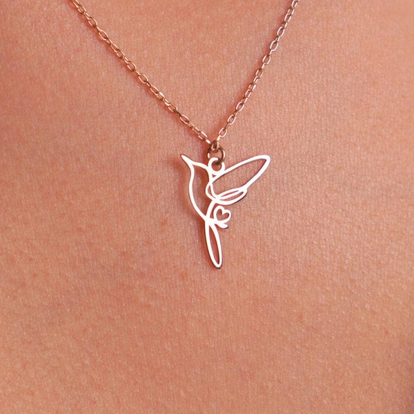 Beautiful Hummingbird Necklace with Bonus Earrings – Limited Time Offer main image 0