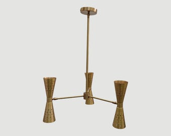 ミッドセンチュリースプートニクシャンデリア、モダン