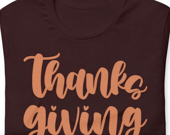 Tshirt de Thanksgiving, Tshirt reconnaissant, Chemise d'automne, Tshirt amoureux de l'automne, Chemise de Thanksgiving pour femme, Chemise de femme pour Thanksgiving, Remercier