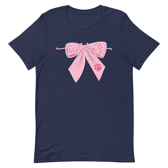 Varsity Wildcats & Bows Tee Varsity Wildcats & Bows Tee