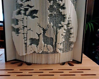 The Forest - Pattern Book Folding - Folded Book Pattern