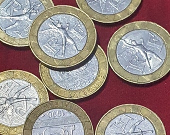 Lot de 8 pièces de 10 francs Génie de la Bastille, République française