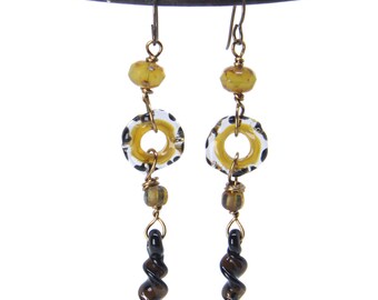 ABO Artisan Made Lampwork Earrings