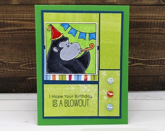 Birthday Blowout Card