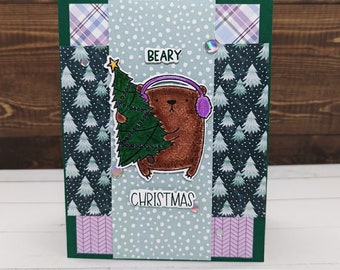 Beary Christmas Card