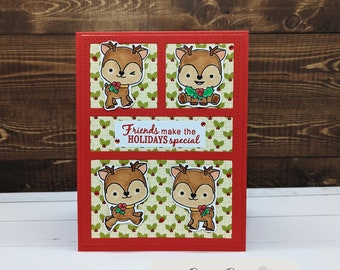 Friends make the Holidays special Card