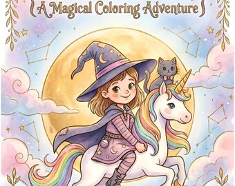 Stardust Little Witch Coloring Book PDF