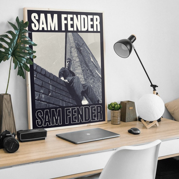 Sam Fender Poster | Photo Print | Music Gift | Wall Art | Indie | A3