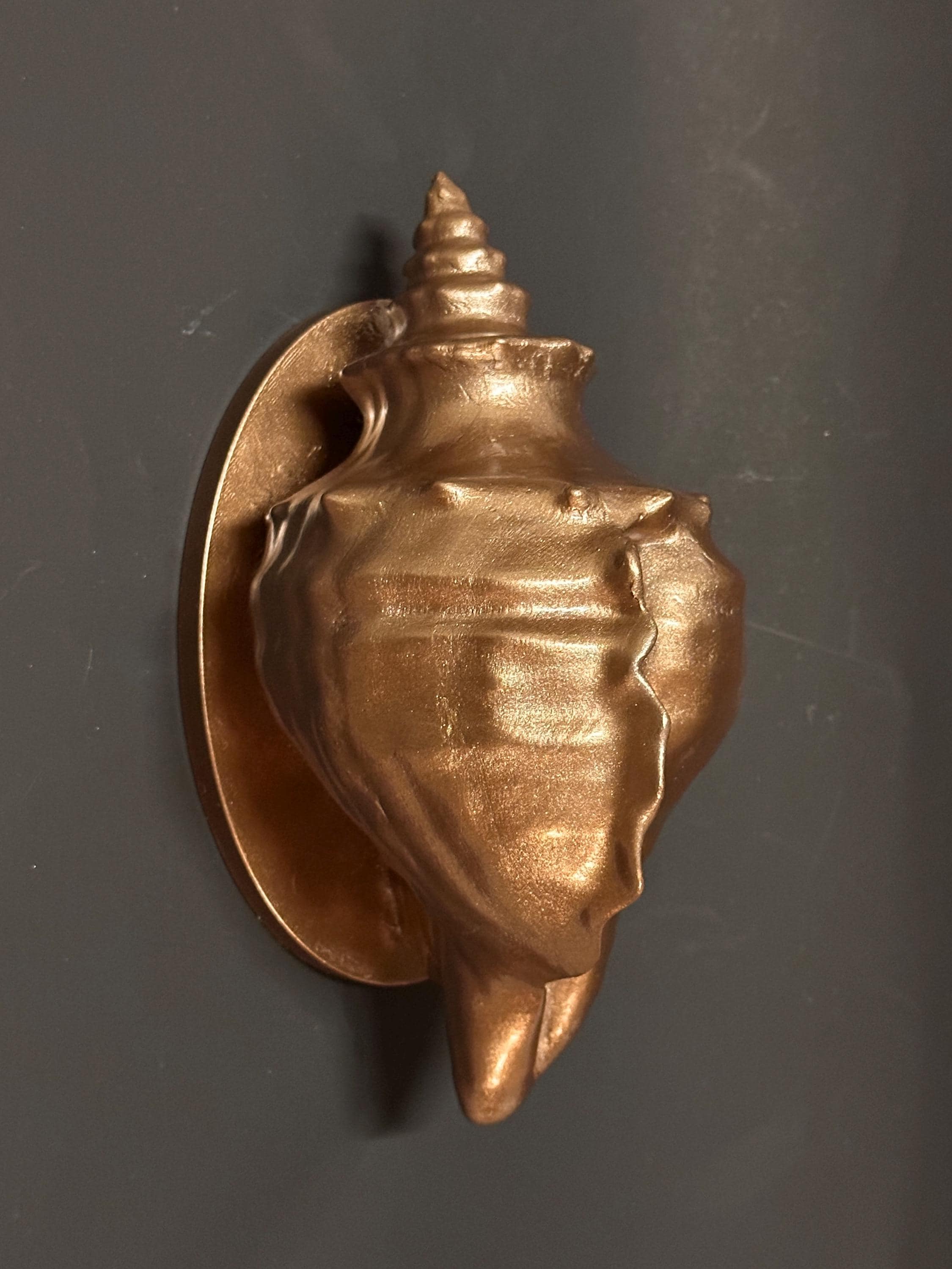 Clamshell Scupper Conch Shell Spillway Scupper Fountain – Coastal Pool Water Feature ...