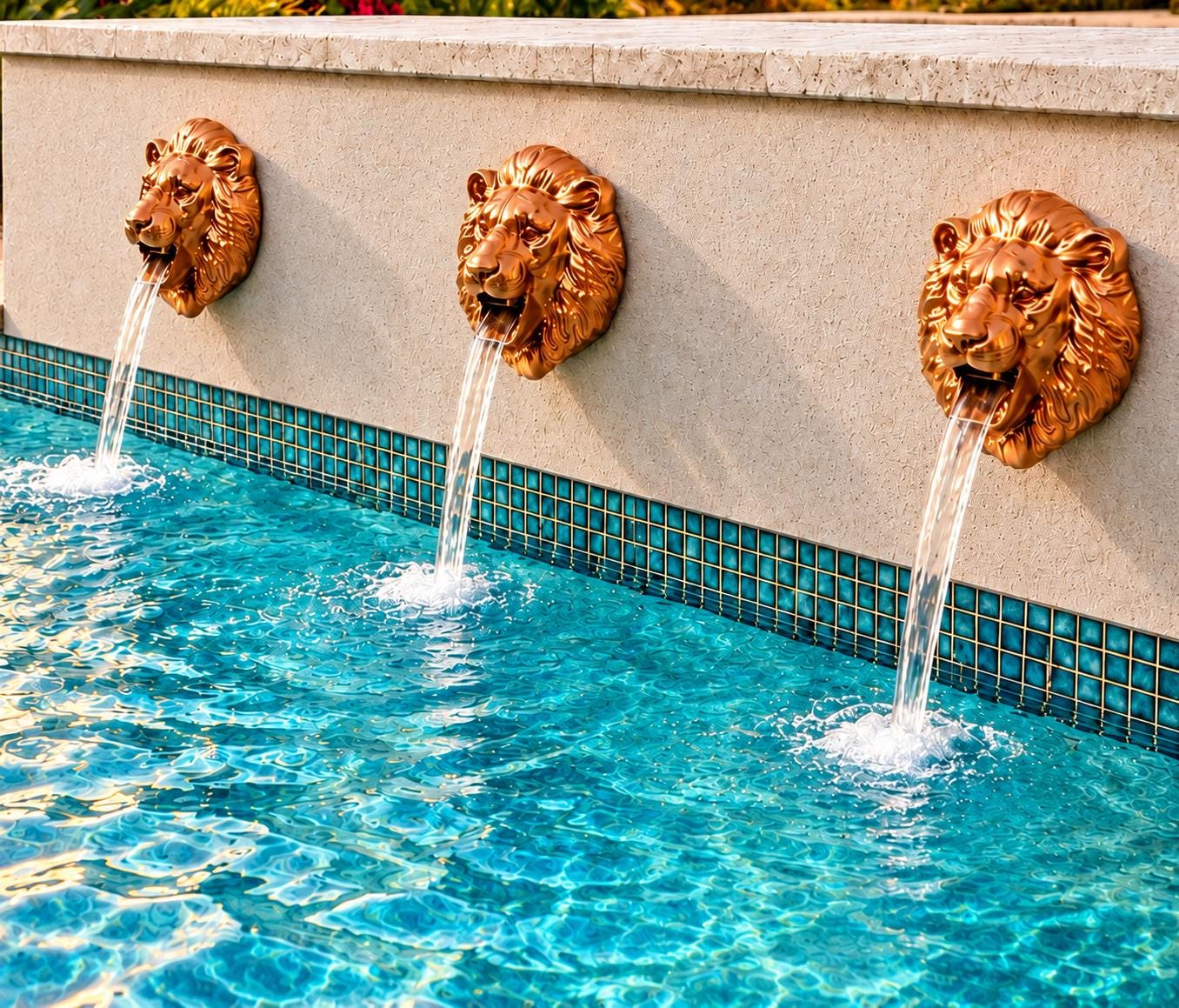 Lion head fountain - Etsy 日本