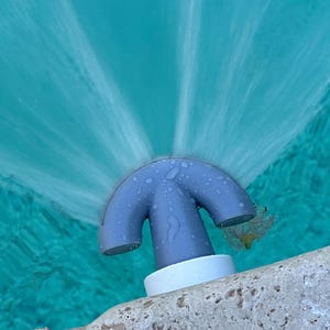 Pool Aerator Fountain: 3/4 Inch Universal Fit, Water Feature, Cools Hot Pool