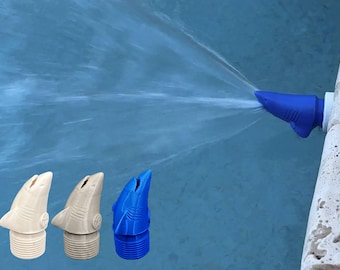 Aireador de piscina Shark: una fuente de agua única para piscinas enterradas y elevadas
