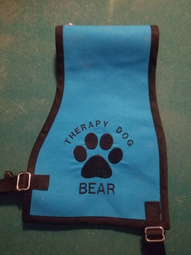 Therapy Dog Vest Etsy
