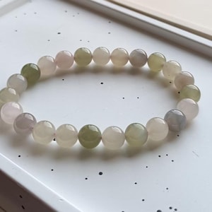 Certified 8mm jade bracelet, Nephrite Jade, natural Jade, multi-color bracelet