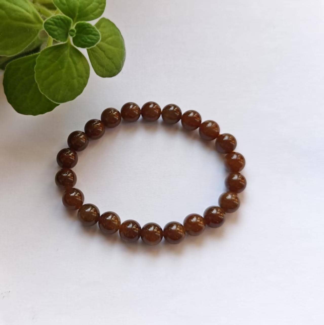 Certified Brown Jade Bracelet: Natural Nephrite Jade, 8mm Beads - Etsy
