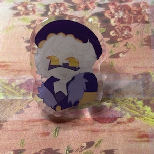 murder drones n acrylic pin (NEW VERSION)