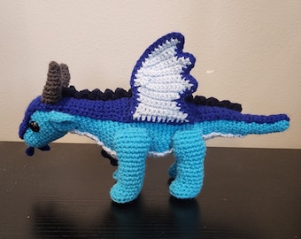 Wings of Fire Inspired Dragon - Crochet Pattern