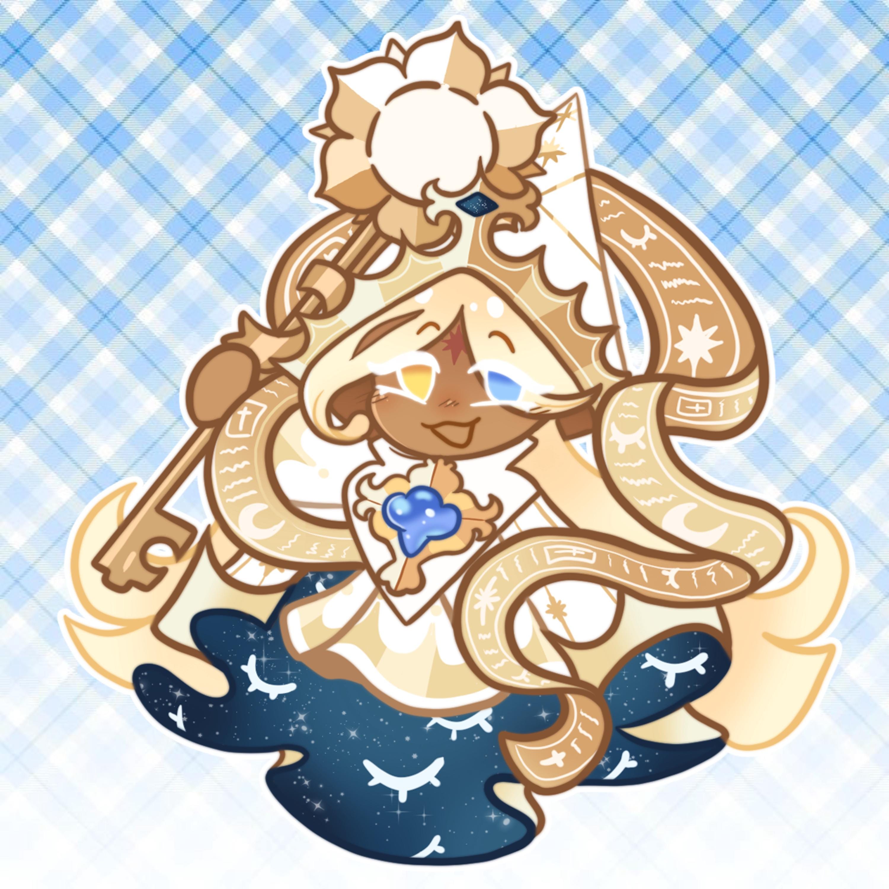 COOKIE RUN KINGDOM Crk Preorder Acrylic Keychain Awakened Pure