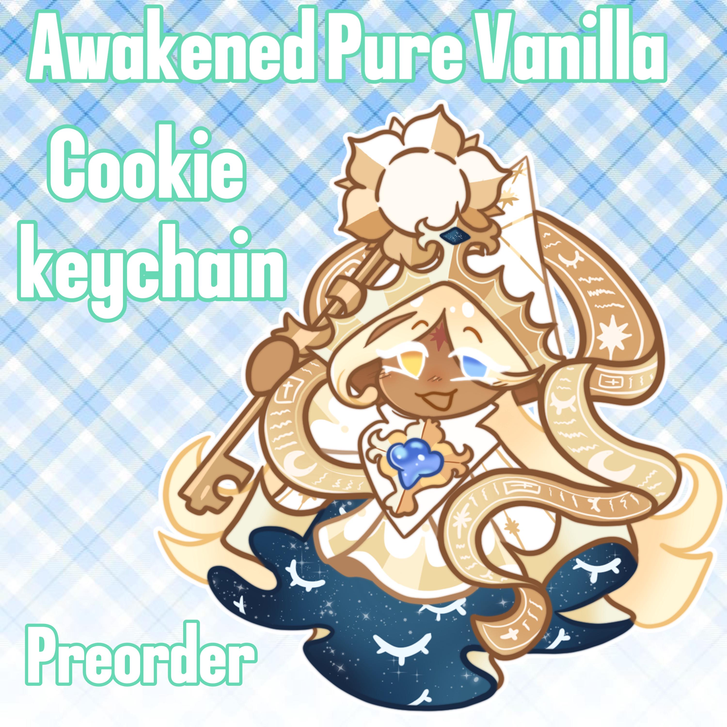 COOKIE RUN KINGDOM Crk Preorder Acrylic Keychain Awakened Pure