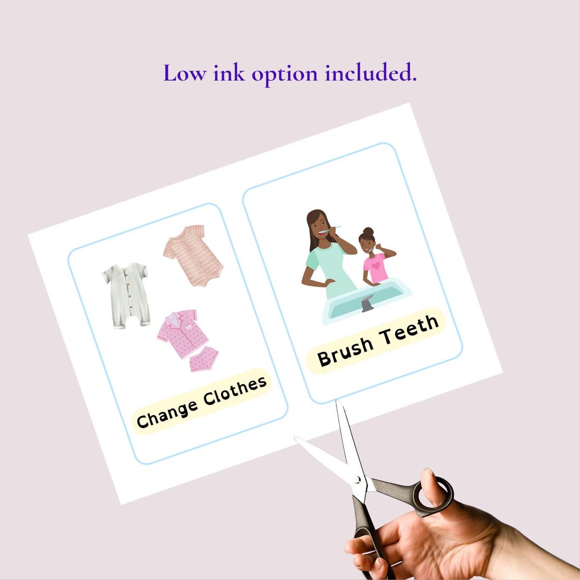 Printable Bedtime Routine Cards: Visual Aid for Kids (digital Download ...