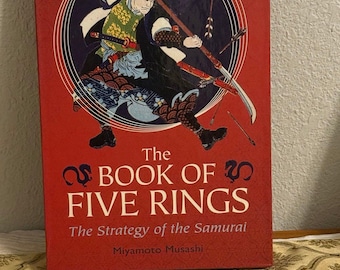 The Book of Five Rings Miyamoto Musashi Hardcover Slipcase Illustrated Collectib