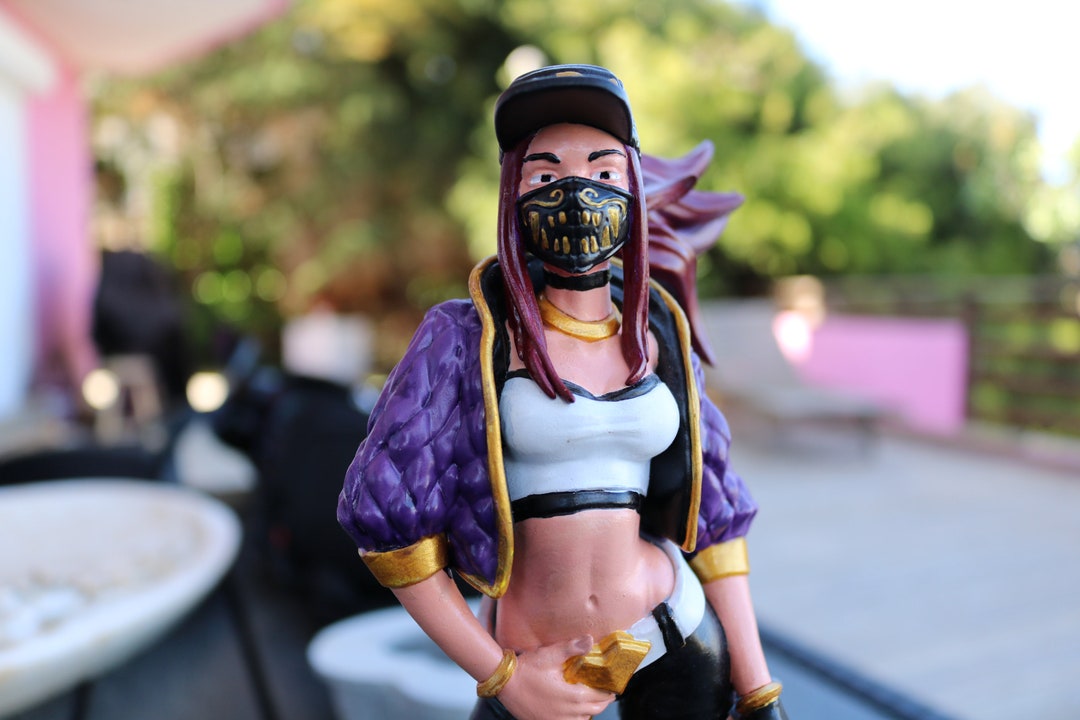 League of Legends K/DA Akali 3D Model - Etsy