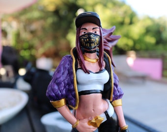 League of Legends K/DA Akali 3D Model