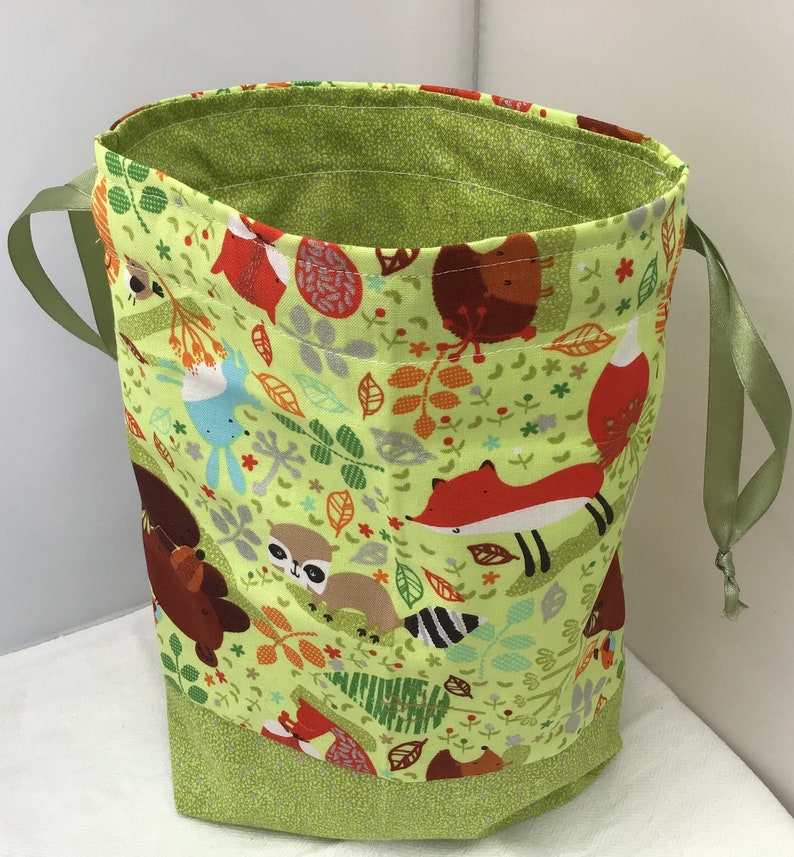 drawstring projectbag Furry Friends