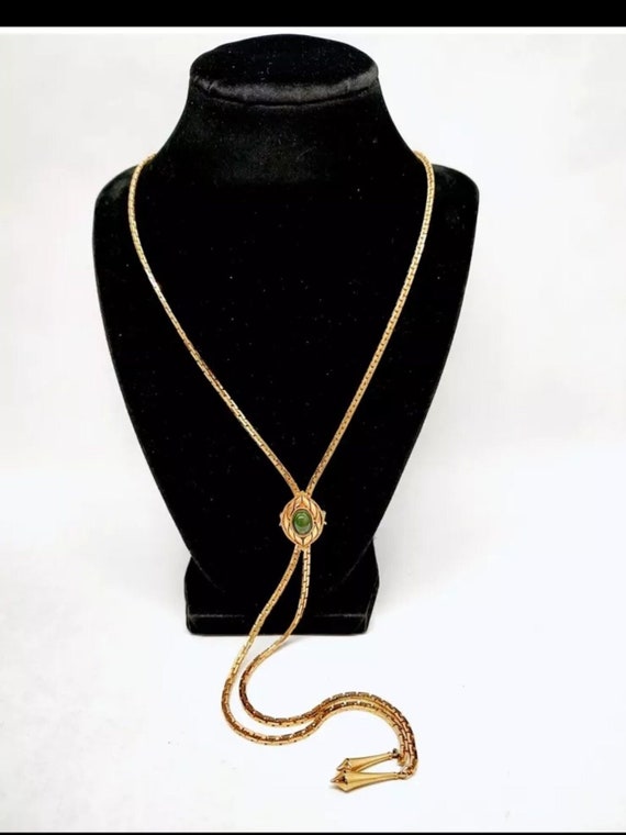 Vintage 1979 Sarah Coventry Slider Lariat Necklace