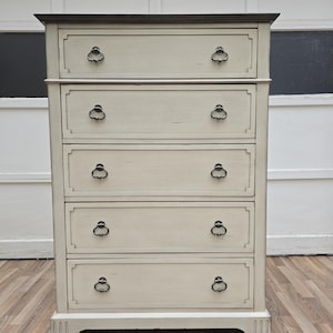 White Tallboy - Etsy