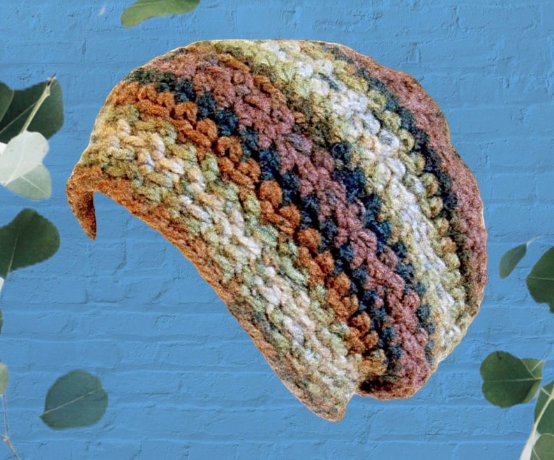 Beanie Crochet Pattern. Chunky Unisex Slouchy Style. Great Texture. Only 24 Rounds. image 1