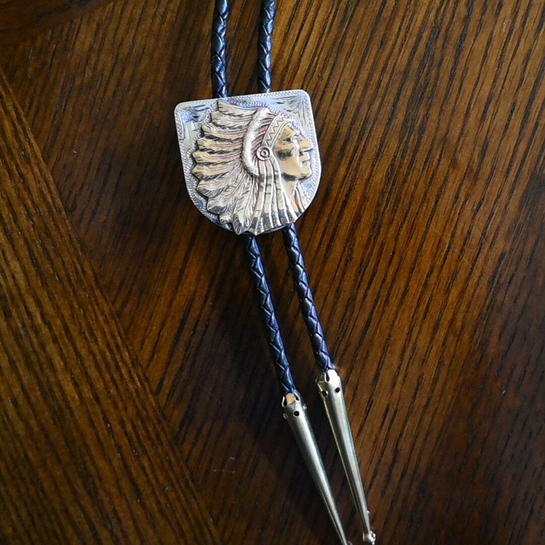 Native American Men's Bolo Tie - Etsy