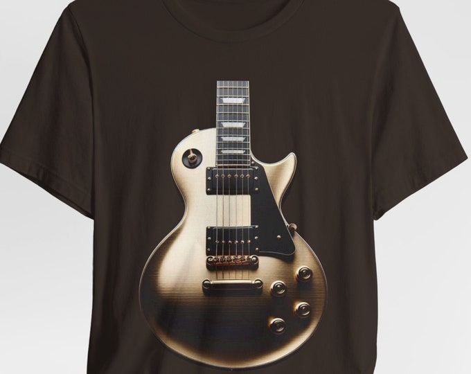Music Tshirt, Artist Shirt, Singer Tshirt, Gift for Musician, Band Shirt, Singer Shirt, Les Paul and Marshall