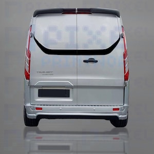Ford Transit Custom Mk8 Rear Door Contour Decal – Vinyl Stripe Graphic by Pixel Printworks