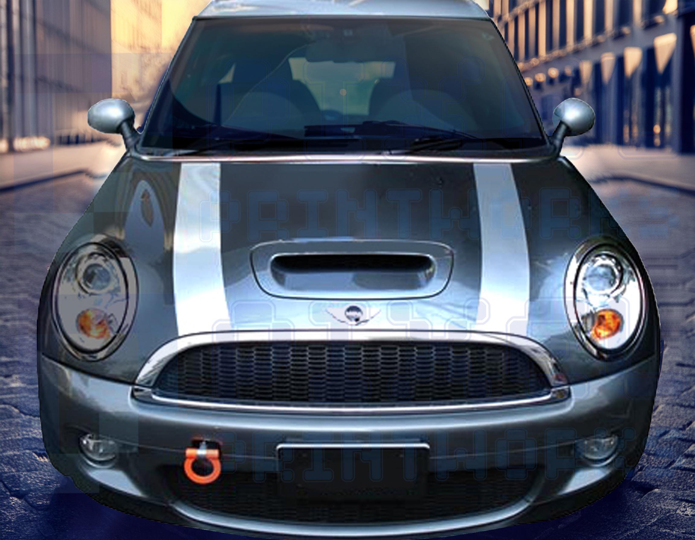 Mini R50 Decals Bonnet Stripe Vinyl Decals for Mini Cooper Fits R50–R59 & F56 Models by ...