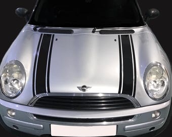 ミニR55クラブマンクーパー/クーパーS用ボンネット＆リアストライプ