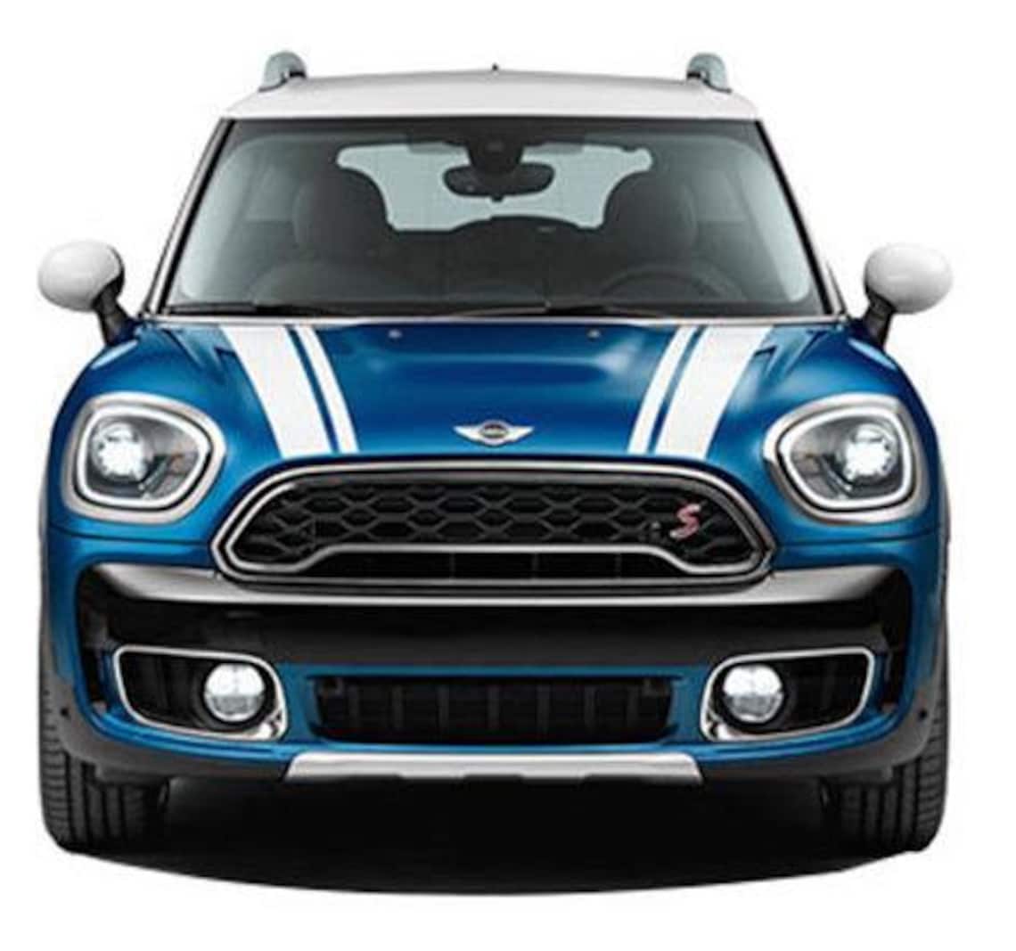 Bonnet & Boot Stripe Decals for Mini Cooper Countryman Full Kit - Vinyl ...