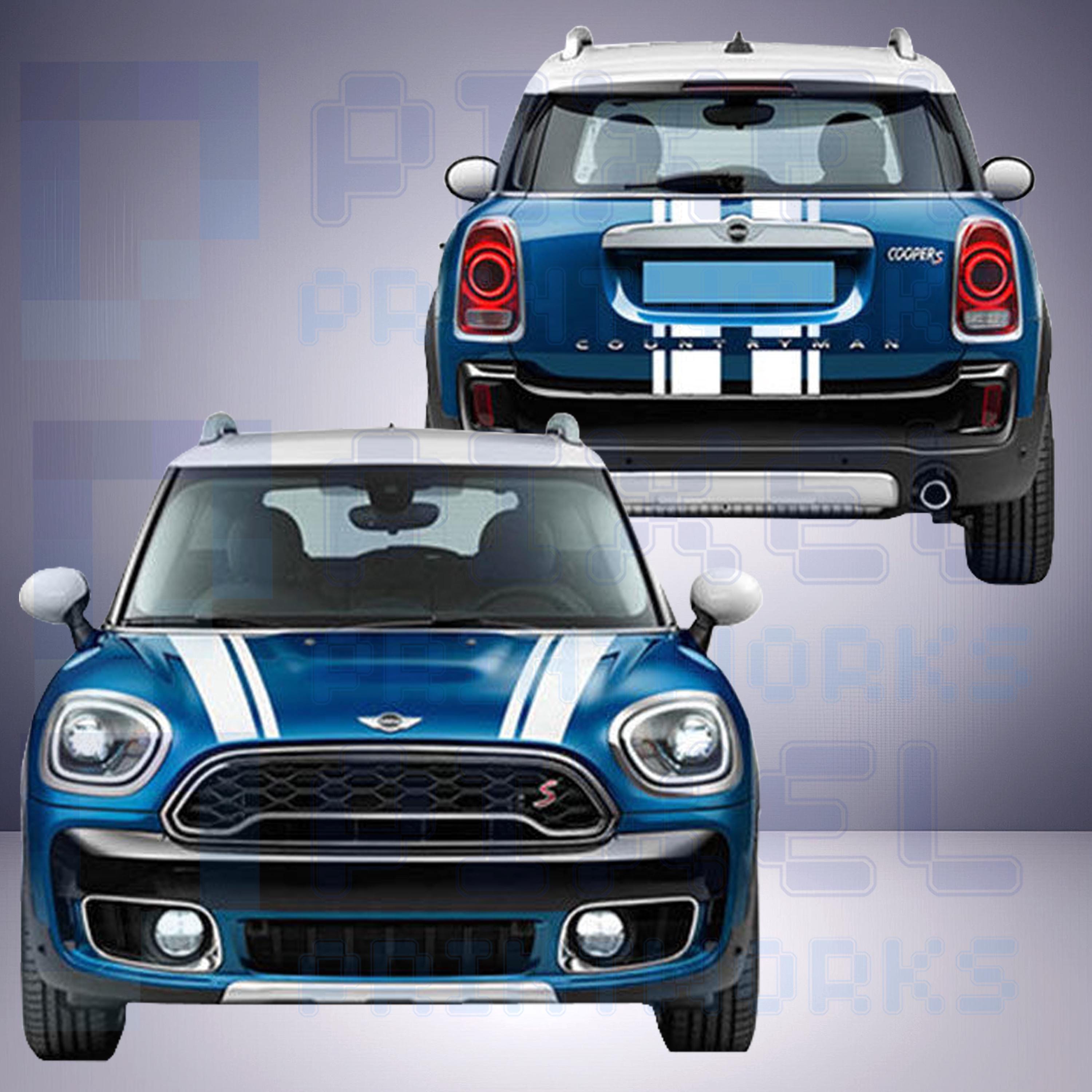 Adesivo In ABS Per Pannello Cambio Mini Cooper F60 Countryman – Styling Interno Auto - 2