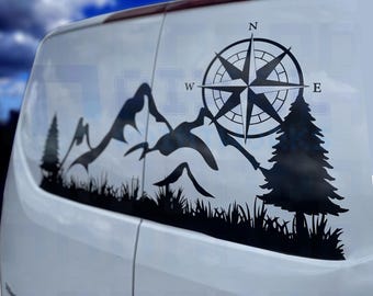 Sunset Graphics & Decals Adesivo in vinile per auto, camion