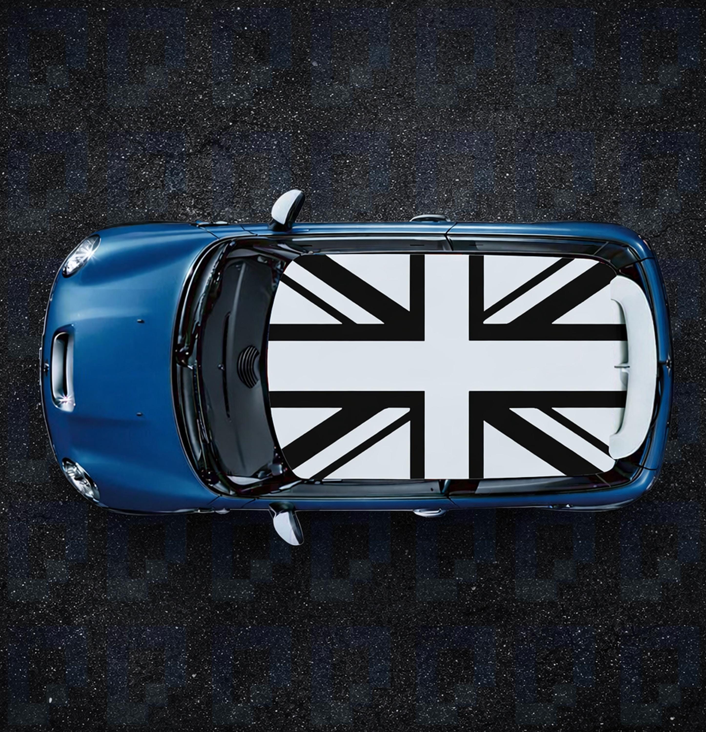 Mini Cooper Union Jack Roof Decal – Vinyl Graphics Kit (fits R56) - Etsy
