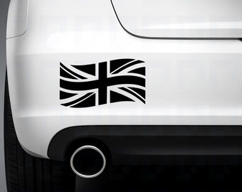 British Union Jack & Alterno Bandiera Adesivo / Decalcomania X2 - Foto 10