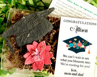 Plantable Graduation Gift - Flower Seed Planting Gift Box