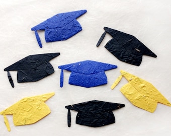 12+ Seed Paper Graduation Caps – Plantable Graduation Party Favors