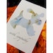 Pet Sympathy Card Plantable - Dog or Cat - Forget Me Not Flower Seeds 