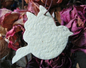 Flower Seed Paper Doves Wedding Favor Cards