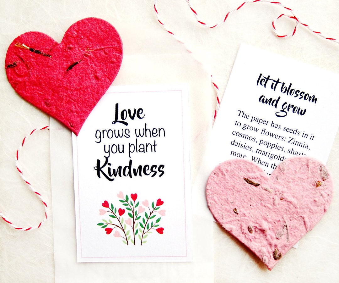 Sun Hats & Wellie Boots: DIY Seed Paper Hearts - Plant & Grow