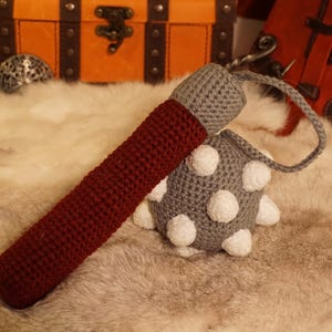 Flail & Mace Crochet Pattern | Medieval LARP
