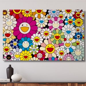 お花がいっぱい ポスター 村上隆 村上隆新作ポスターお花3種販売 | Zingaro official Web