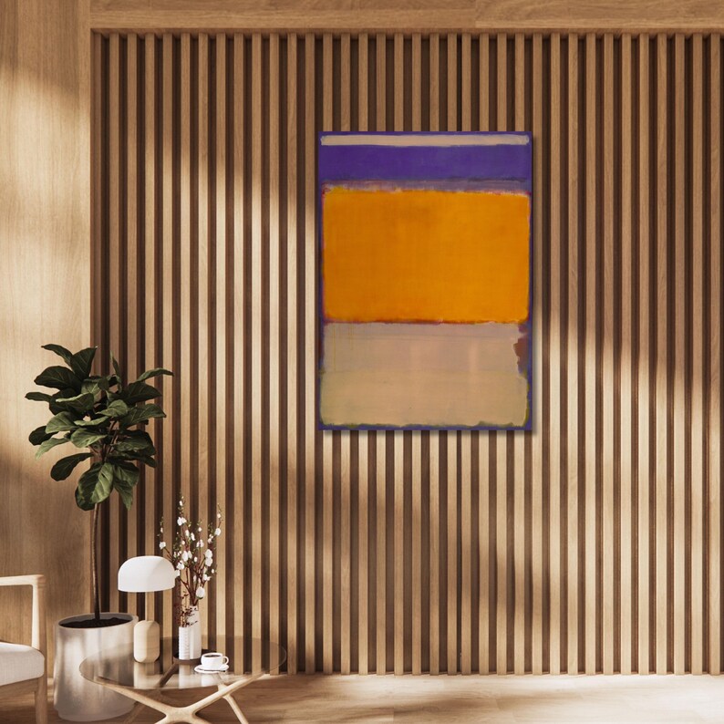 Mark Rothko Canvas,mark Rothko Wall Art,rothko Abstract,rothko Poster