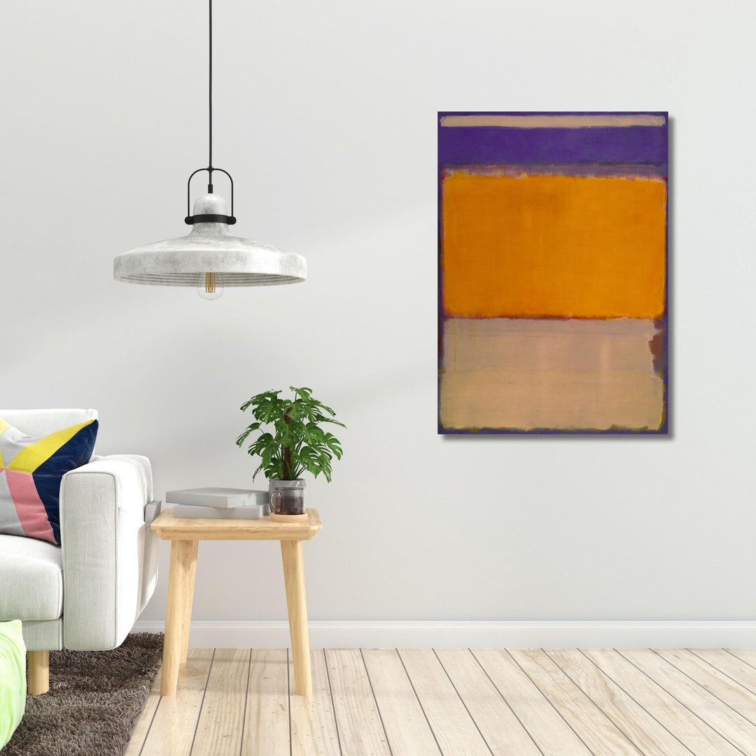 Mark Rothko Canvas,mark Rothko Wall Art,rothko Abstract,rothko Poster ...